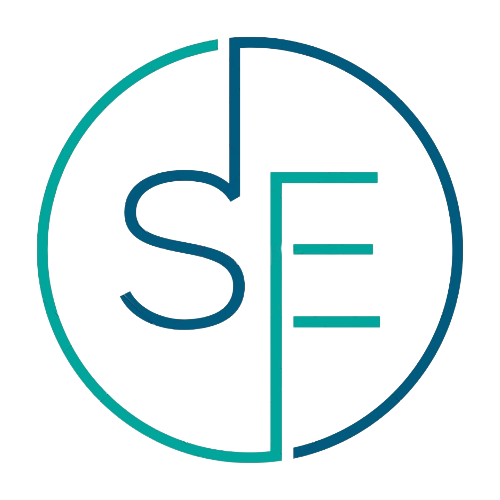 Unified Science Labs logo with an image of an Erlenmeyer flask made of bubbles